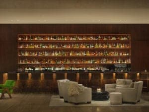 Whiskey wall bar
